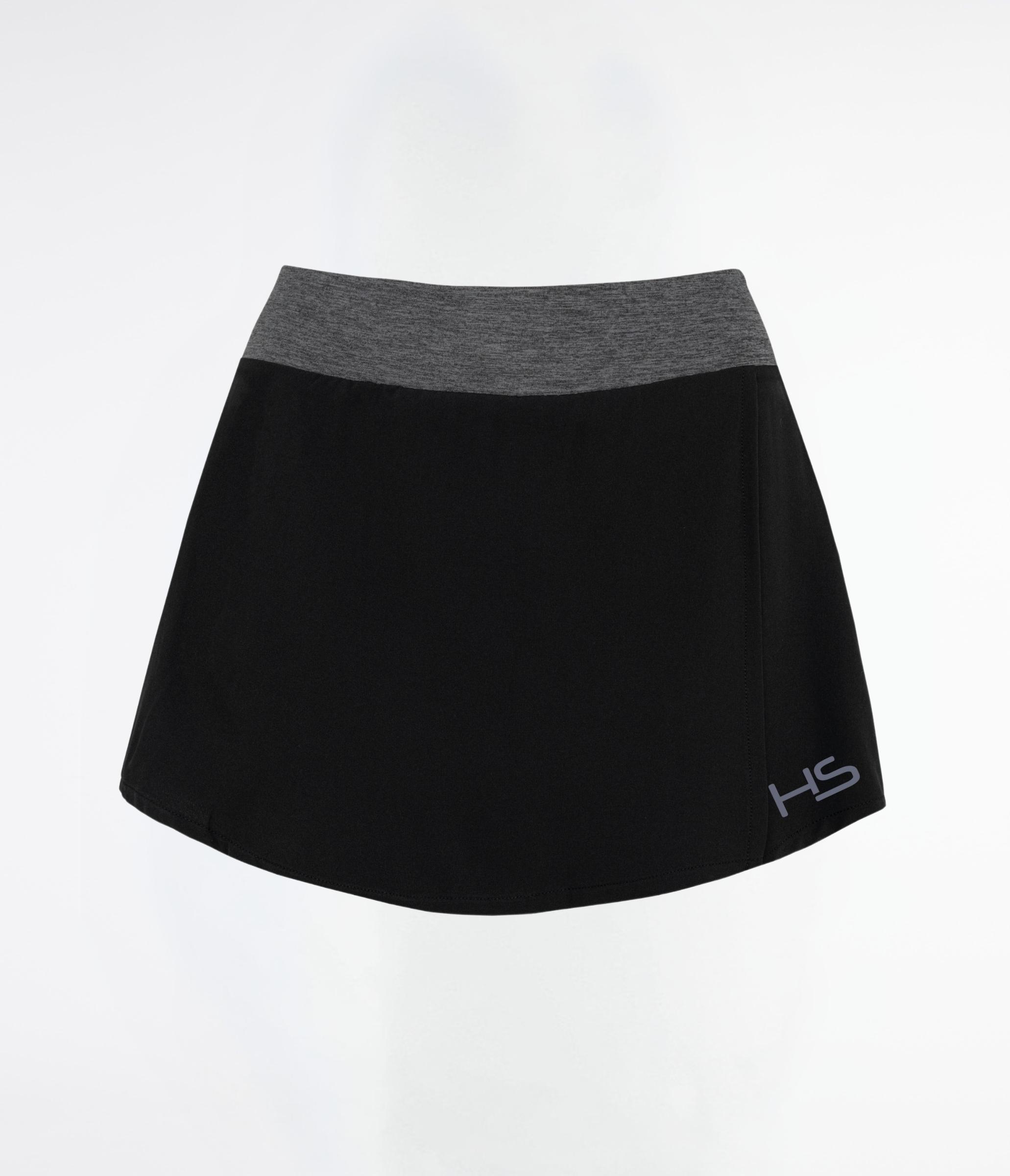 Gonna con shorts tennis/padel black/grey