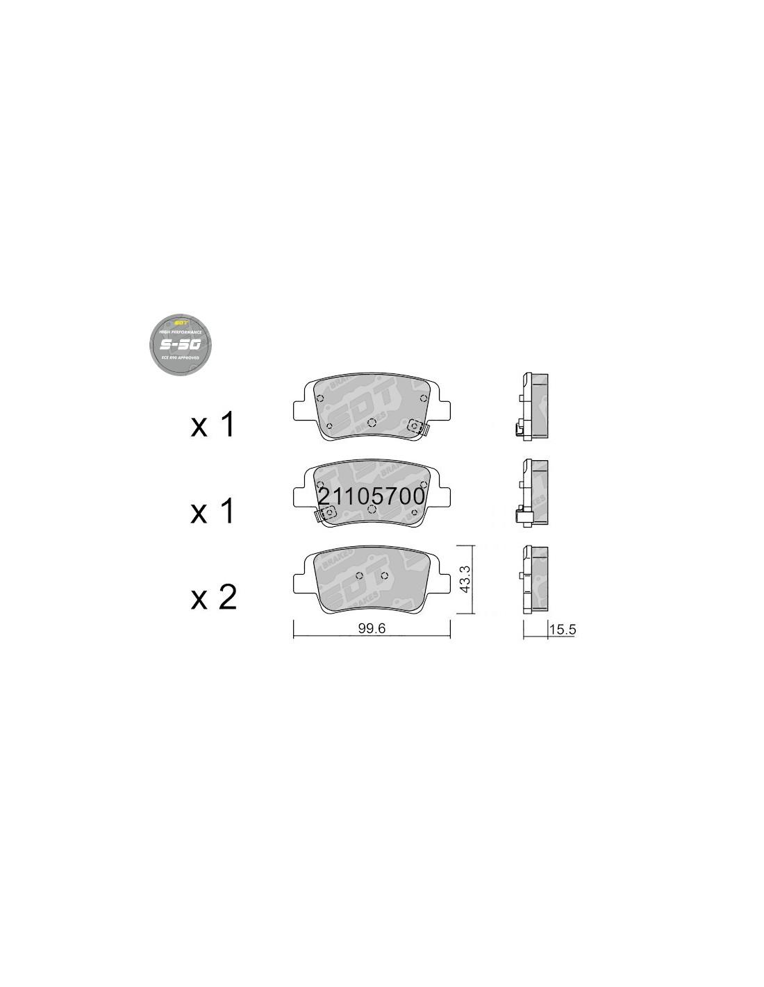 HYUNDAI I20N 1.6 TGI - Brake Parts ( Brake Disc / Brake Pads / Brake Line ) - SDT Brake