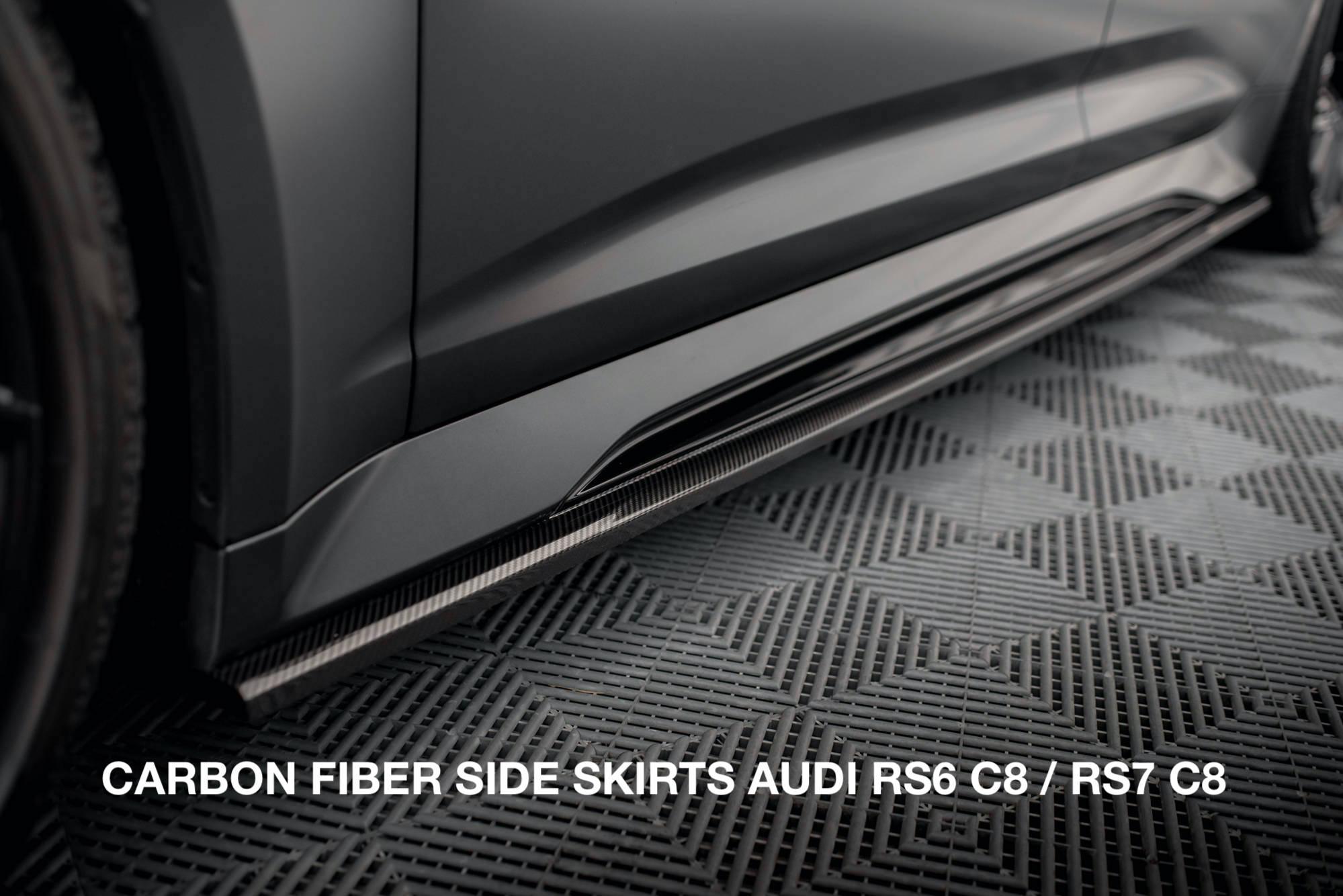 AUDI RS6 C8 / RS7 C8 CARBON FIBER Splitters - Maxton ( vari prodotti )