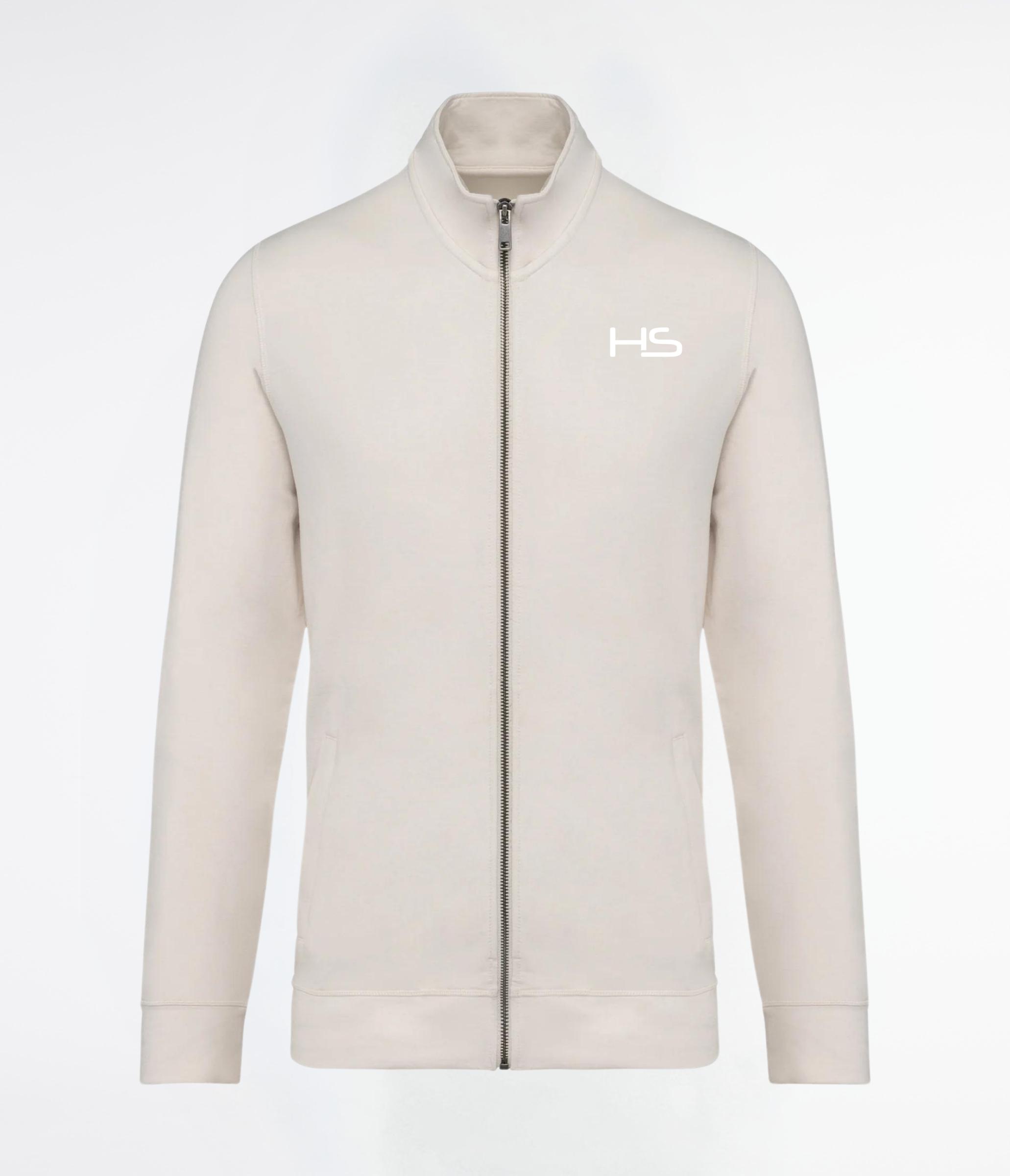 Cardigan full zip ivory