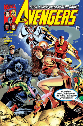 AVENGERS #35#36 - MARVEL COMICS (2001)