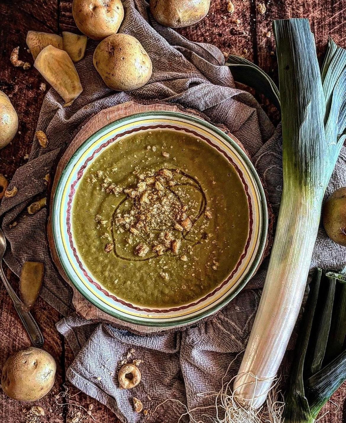 CREMA di PORRI e PATATE