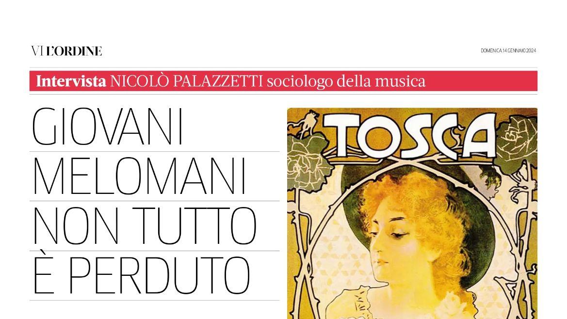Speciale Puccini: giovani melomani, non tutto è perduto - Intervista a Nicolò Palazzetti