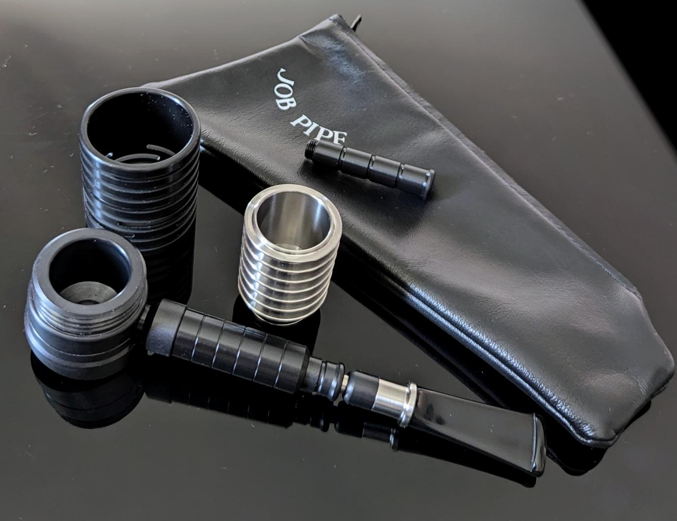 Job Pipe Bud Of Titan gruppo 3 Set con Cover (4 pipe in una)