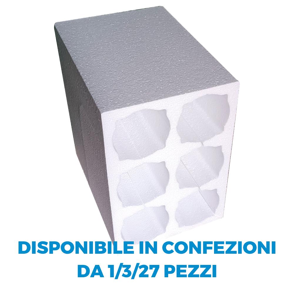 Packaging per 6 bottiglie Antiurto in Polistirolo