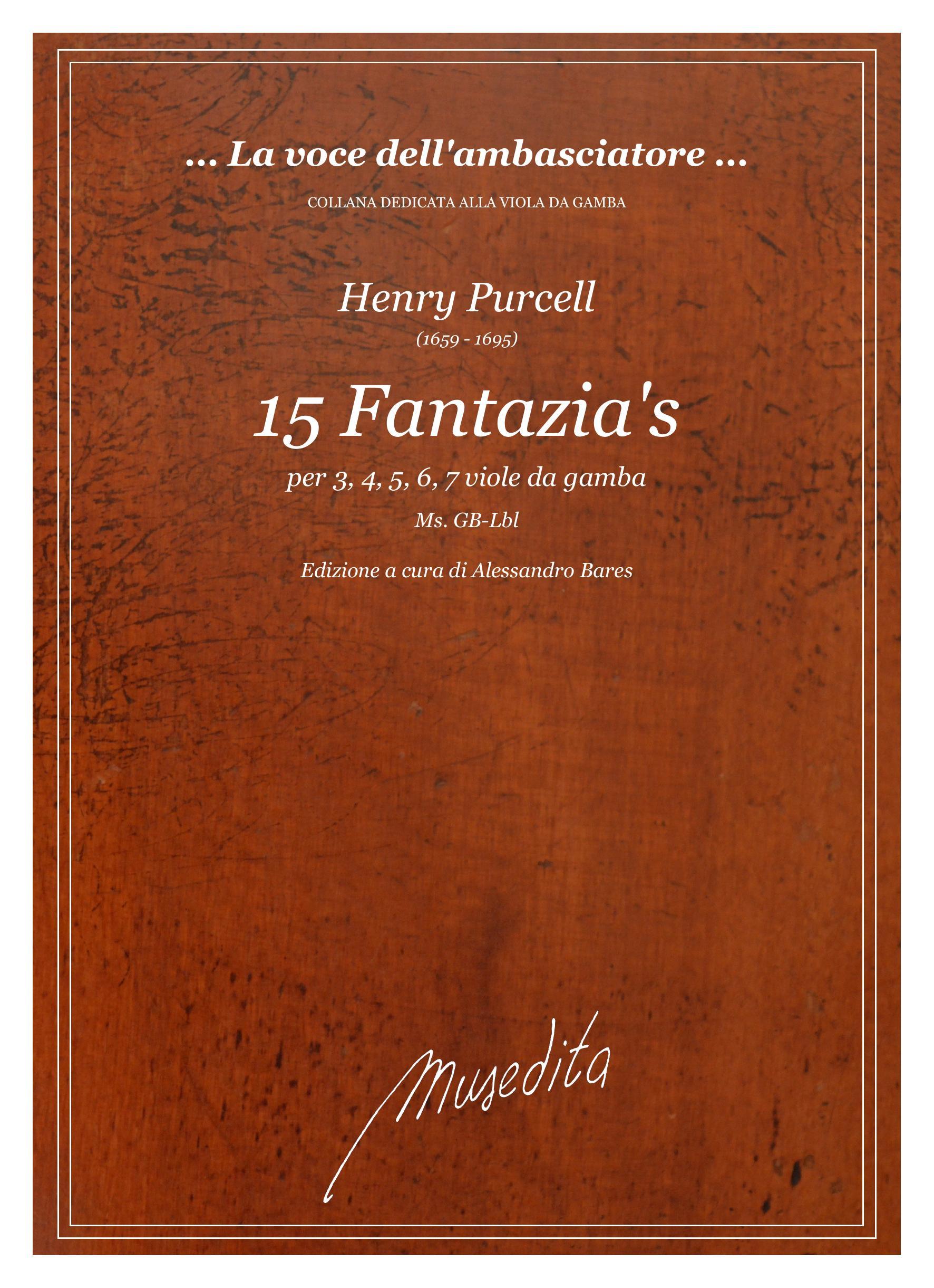 H.Purcell: 15 Fantazias (Ms, GB-Lbl)