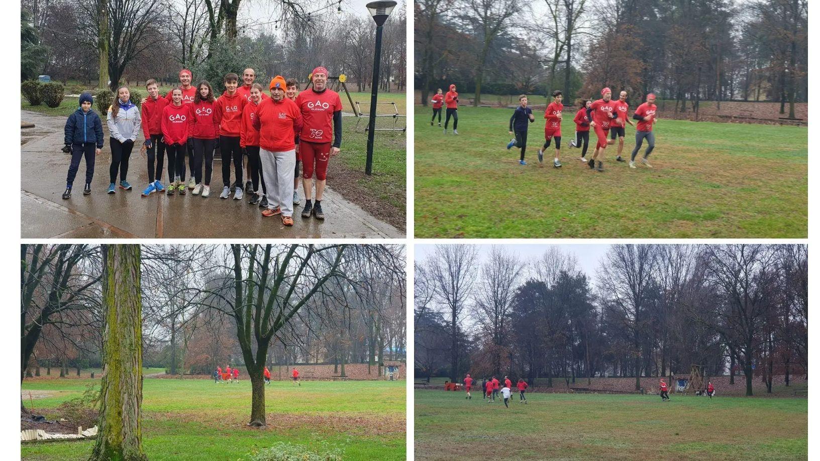 3 Gennaio 2023 -. Allenamento collettivo a Parco Beldì