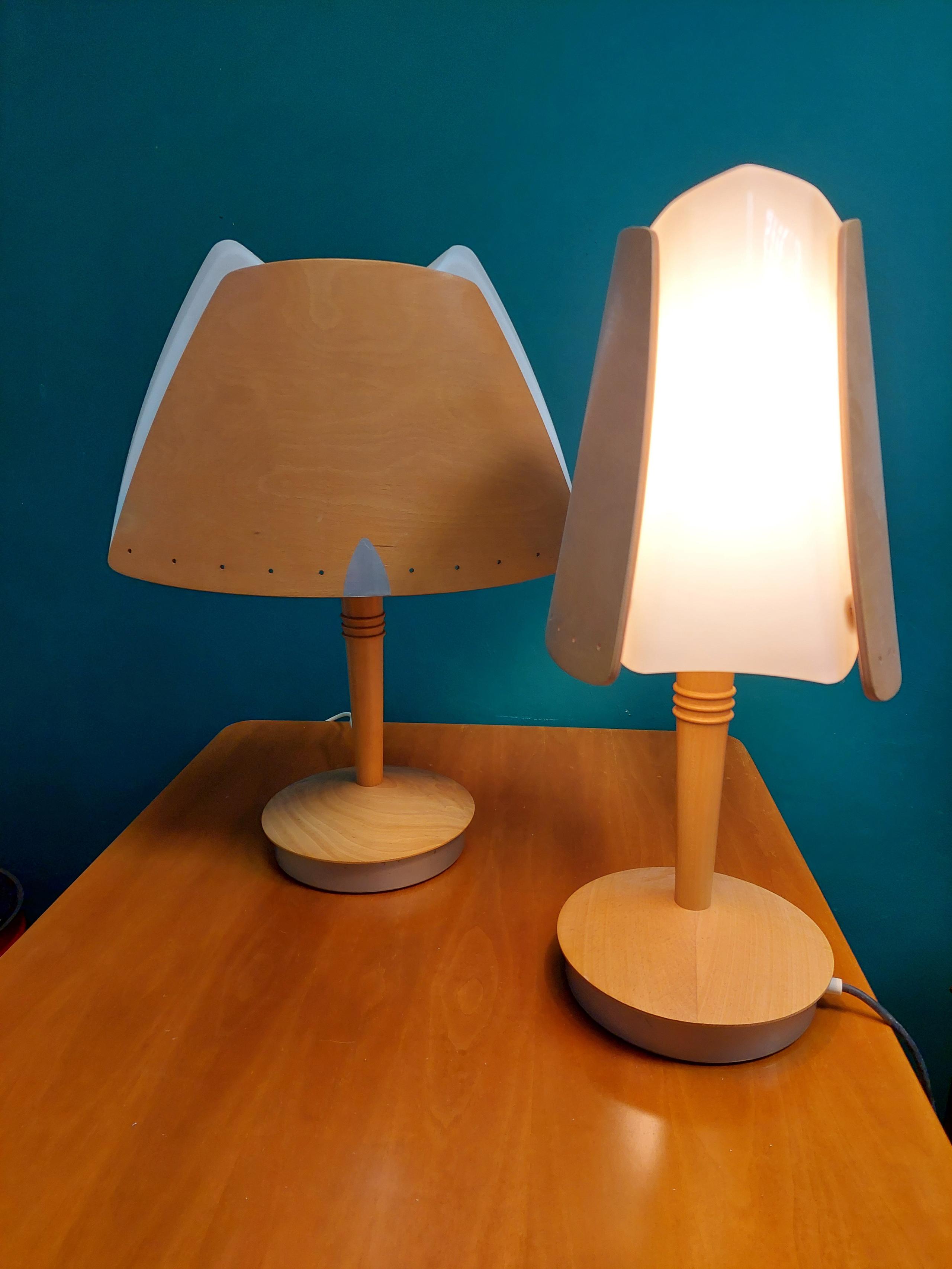 Coppia lampade da tavolo Lucid design Eriksen