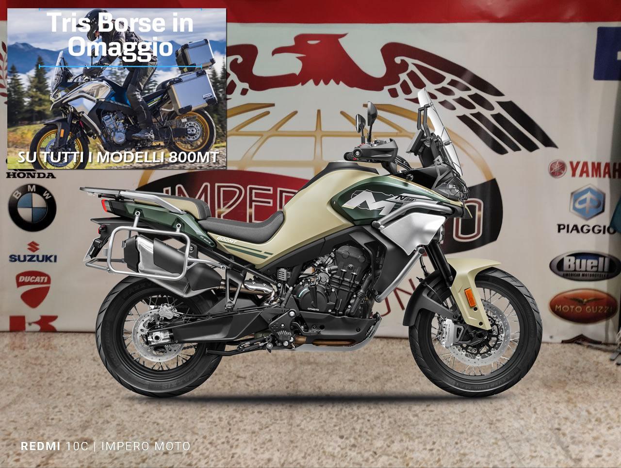 CFMOTO 800MT Limited PRONTA CONSEGNA SET BORSE OMAGGIO