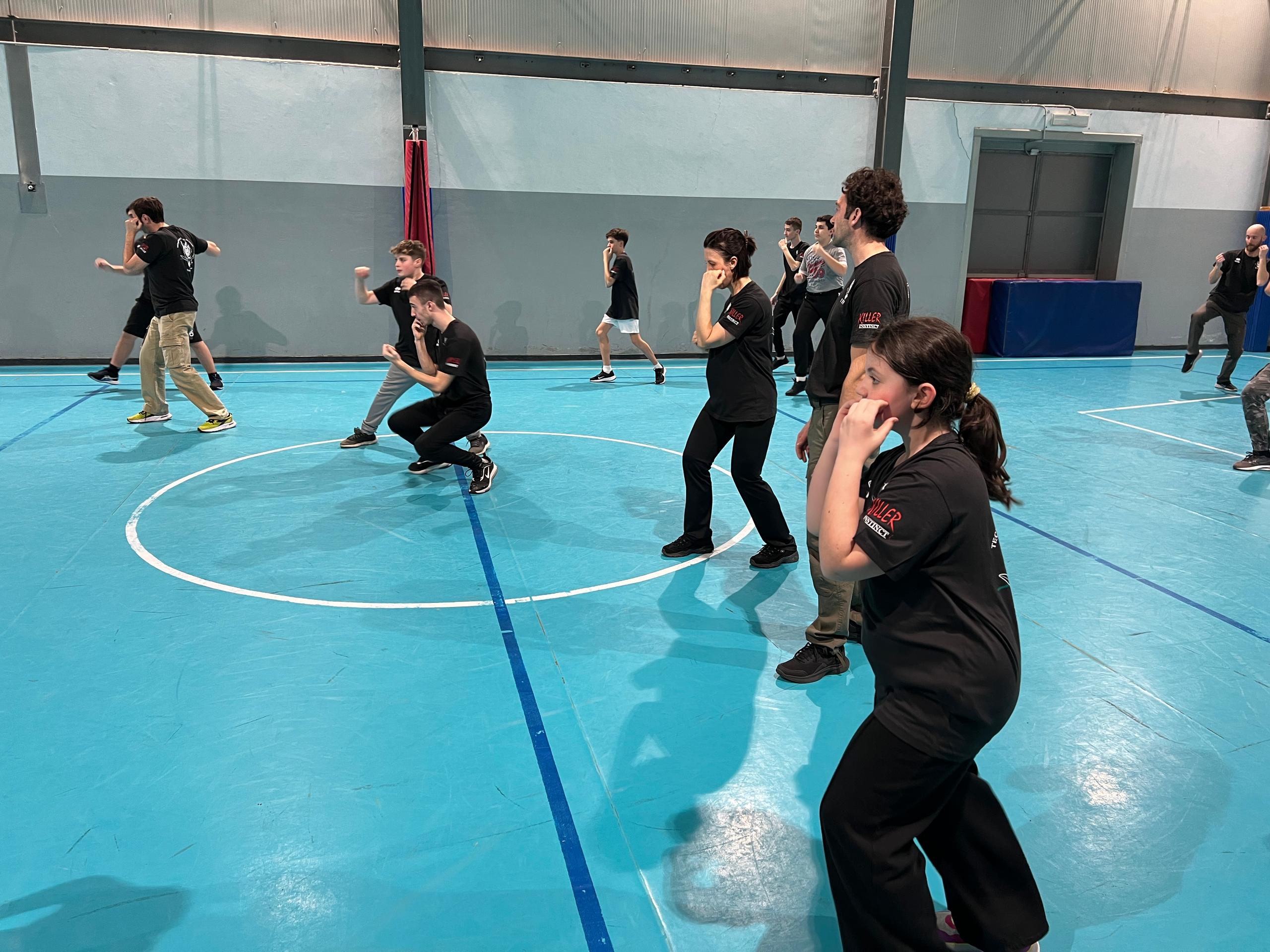 Allenamento in palestra attivo - Difesa Personale