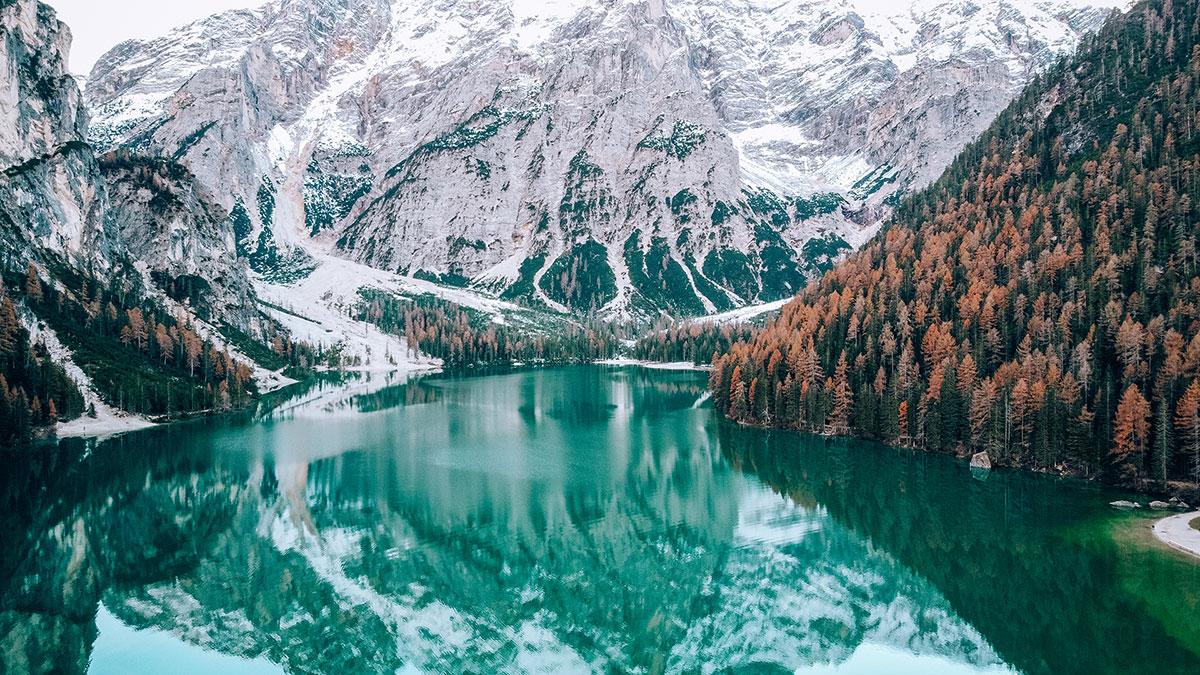 LAGO DI BRAIES - BRAIES - BOLZANO - TRENTINO ALTO ADIGE