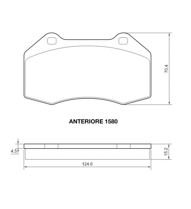 ALFA ROMEO 4C 1750 Turbo - Dischi Freno Ant. / Post. Scomponibili - TAROX
