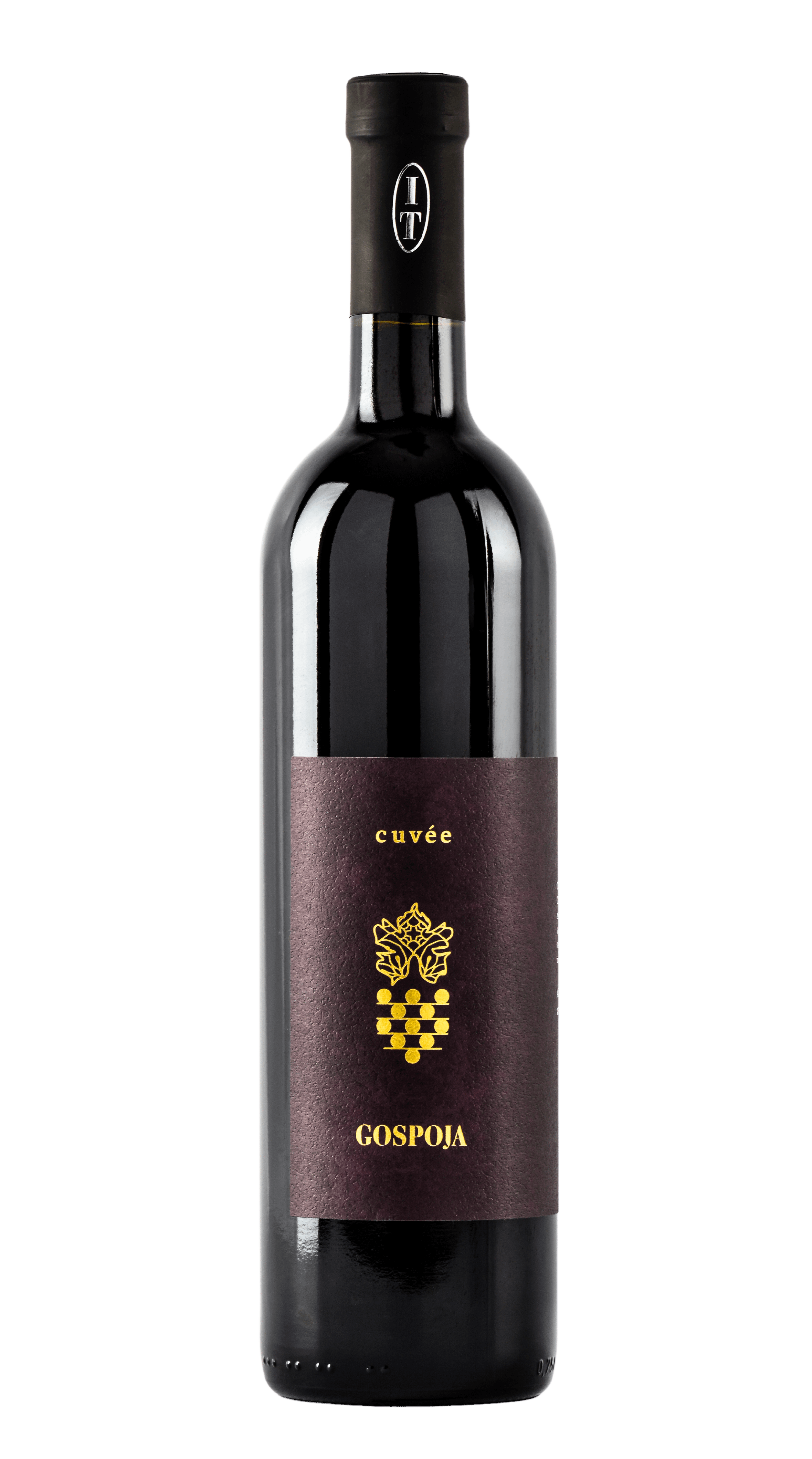 Red wine, from Sansigot, Brajdica, Merlot and Cabernet, 12%