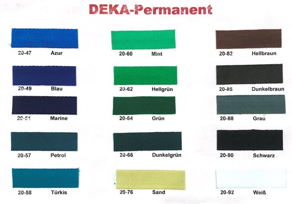 DEKA - Permanent - Colori per pittura su tessuto permanenti 25ml