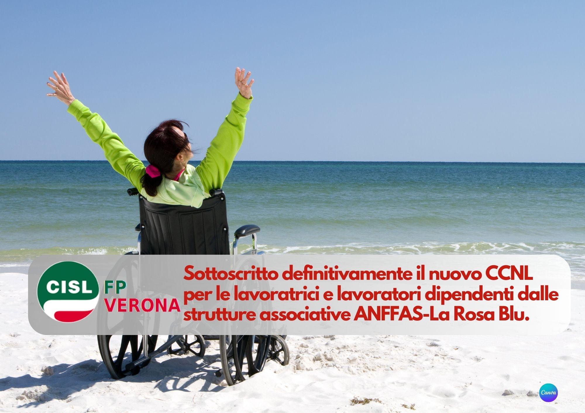 CISL FP Verona. Semaforo verde al CCNL ANFFAS 23-25. Le novità e le tabelle economiche