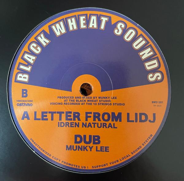 Idren Natural & Munky Lee - Farover / A Letter From LIDJ Black Wheat Sounds 12 inch