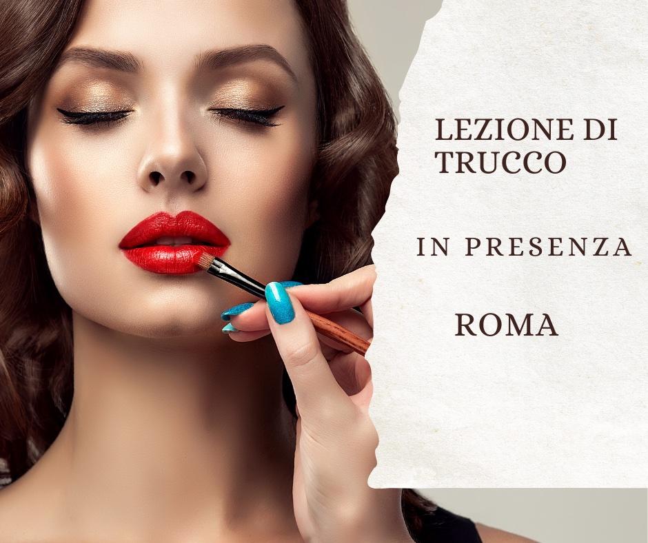 Lezione di self make-up nel mio studio di Roma