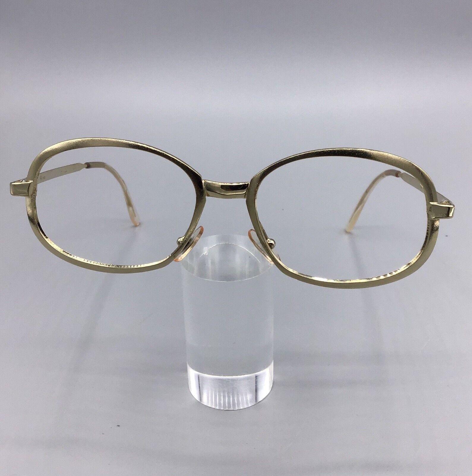 Rima Britt occhiale vintage Eyewear lunettes brillen gold oro laminated