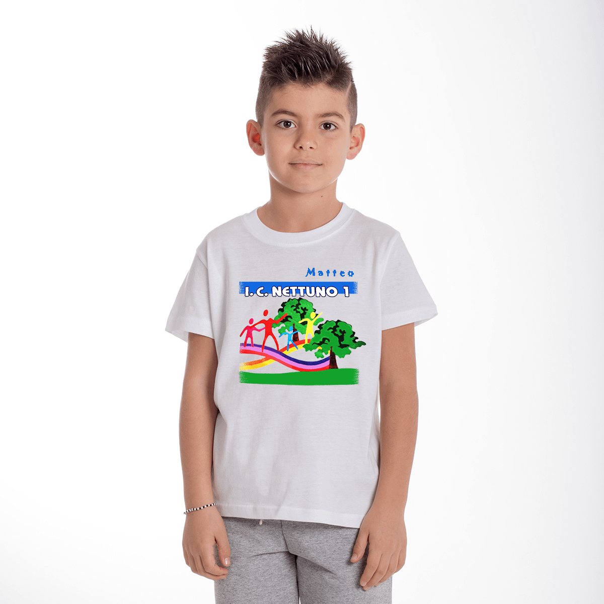 T-Shirt Manica Corta Scuola - Rodari