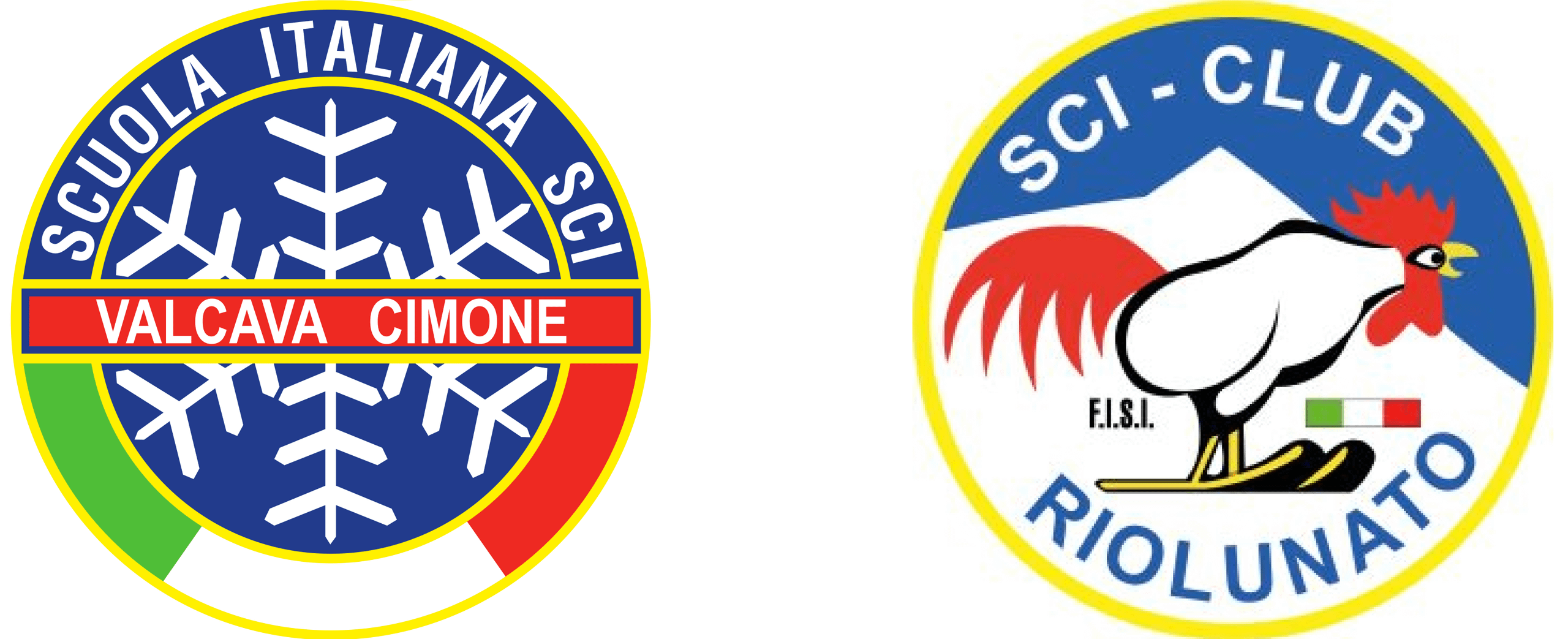 Logo Scuola Italiana Sci Valcava Cimone and Sci Club Riolunato