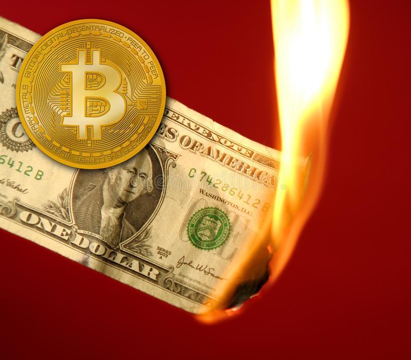bitcoin-btc-versus-dollar-burning-fire-takeover-concept-117133234jpg