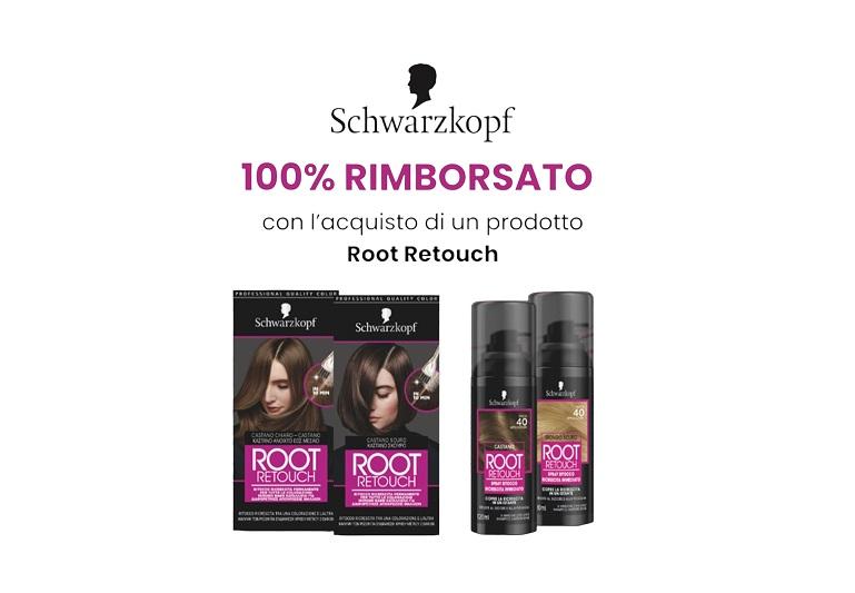 Spendi e Riprendi Schwarzkopf Root Retouch “100% RIMBORSATO ROOT RETOUCH”