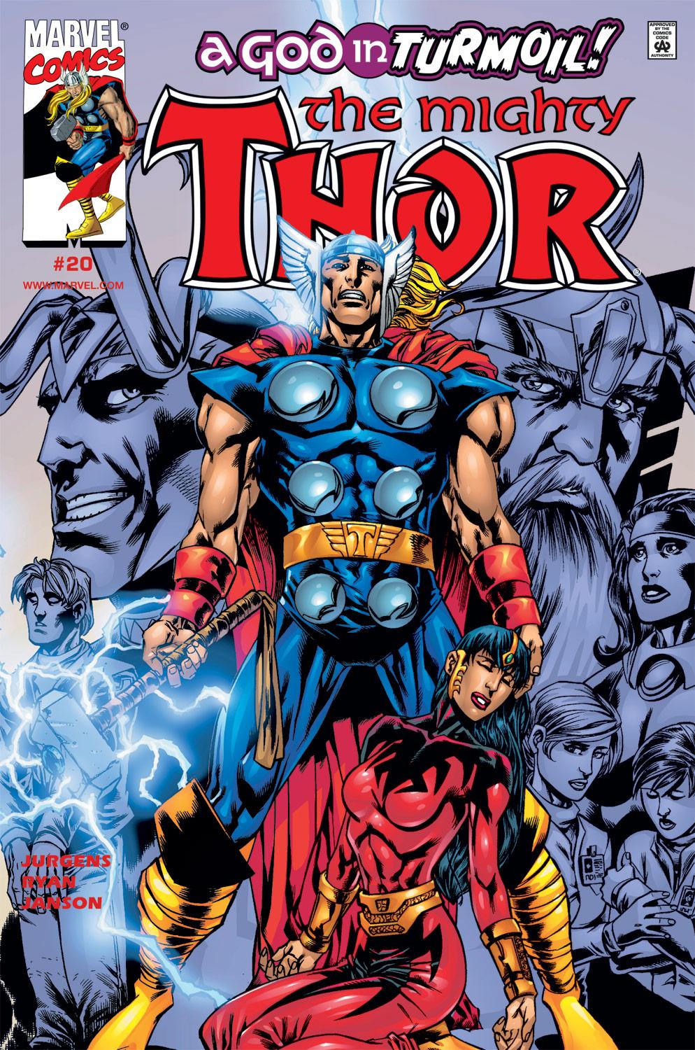 THOR #20#21#22#23 - MARVEL COMICS (2000)