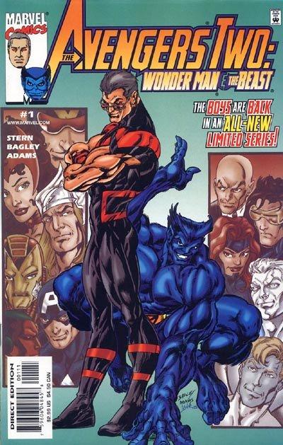 AVENGERS TWO: WONDER MAN & BEAST #1#2#3 - MARVEL COMICS (2000)