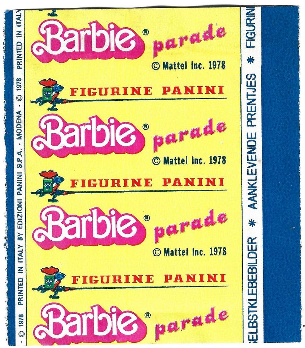 063> Bustina Figurine < BARBIE PARADE > 1978 ( !!! ) = Editore PANINI