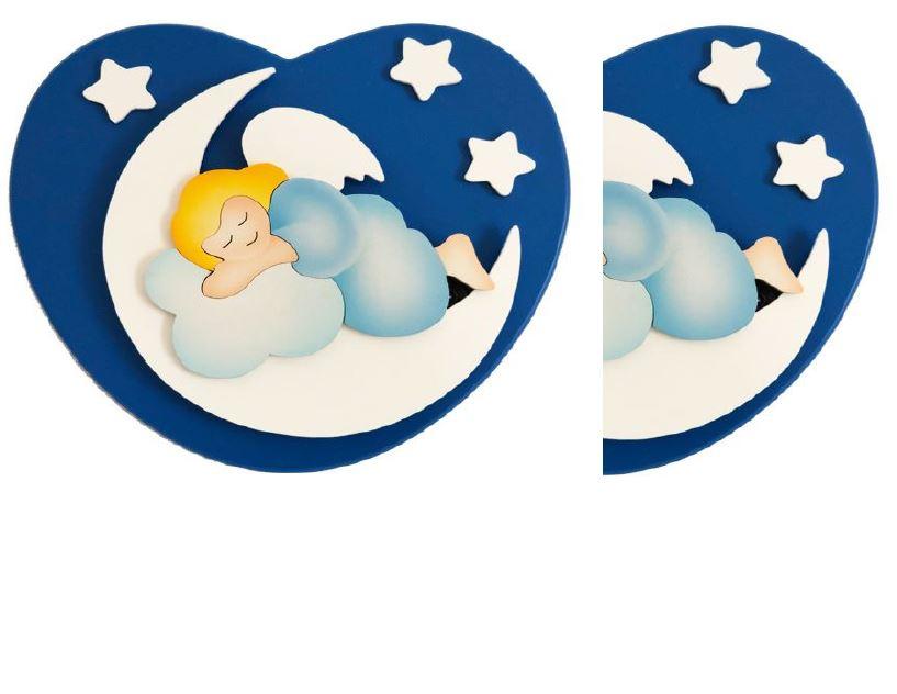 Due cuori angelo celeste per Alessandra prezzo speciale