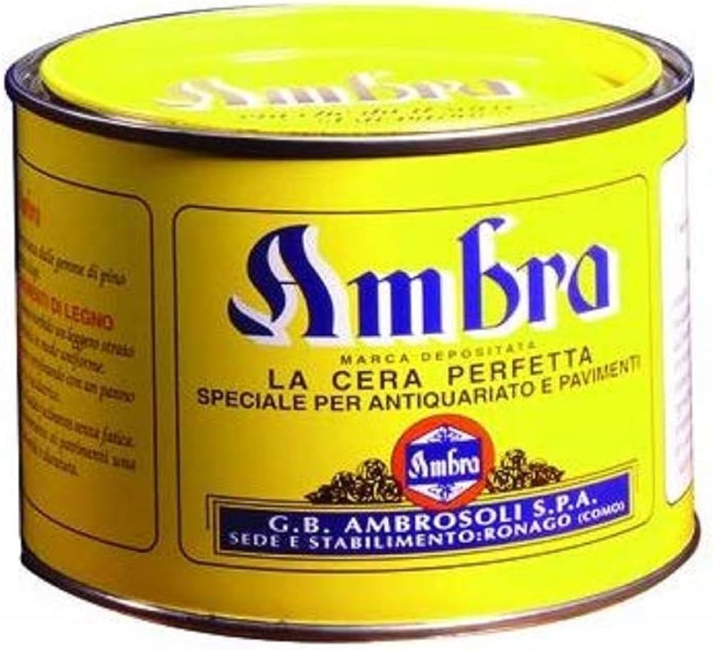 AMBRA - Cera per Antiquariato e Pavimenti 500ml