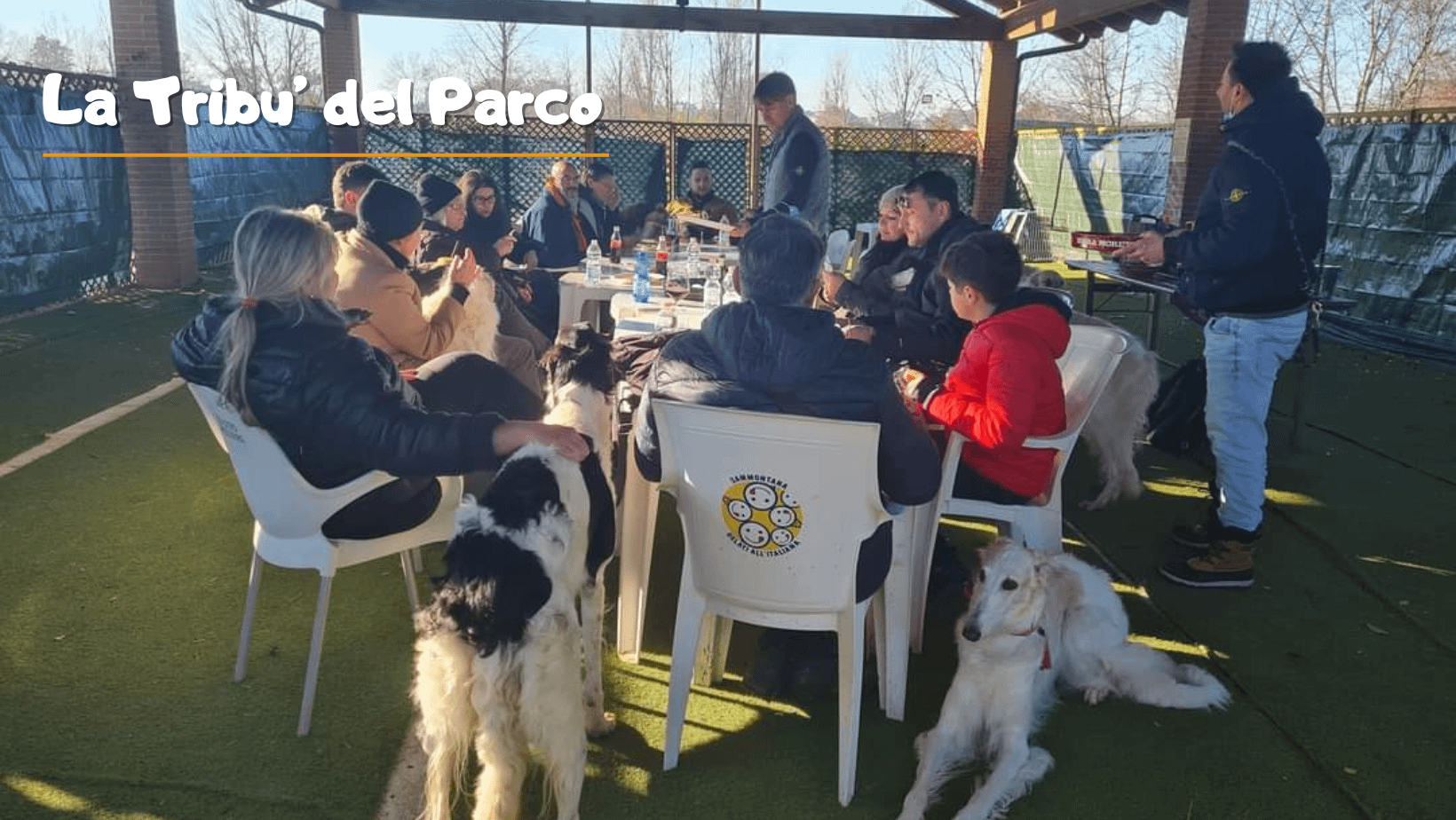 per un evento, una festa per cani e umani il luogo perfetto è la Tribu del Parco Centro Cinofilo