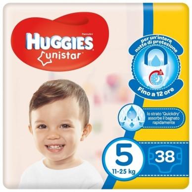 Huggies Unistar taglia 5 - 38 pannolini