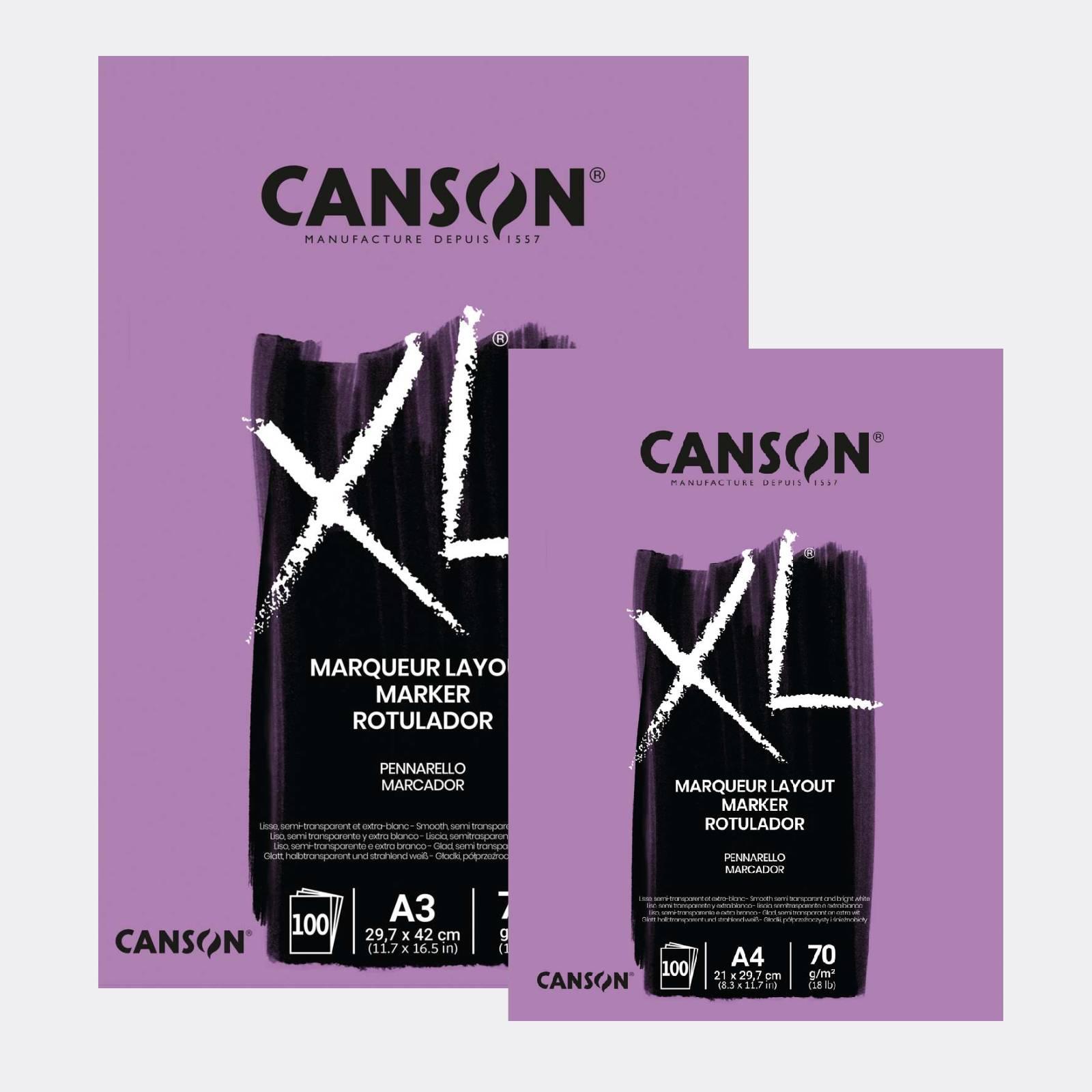 Canson XL - Blocco carta per marker e pennarelli