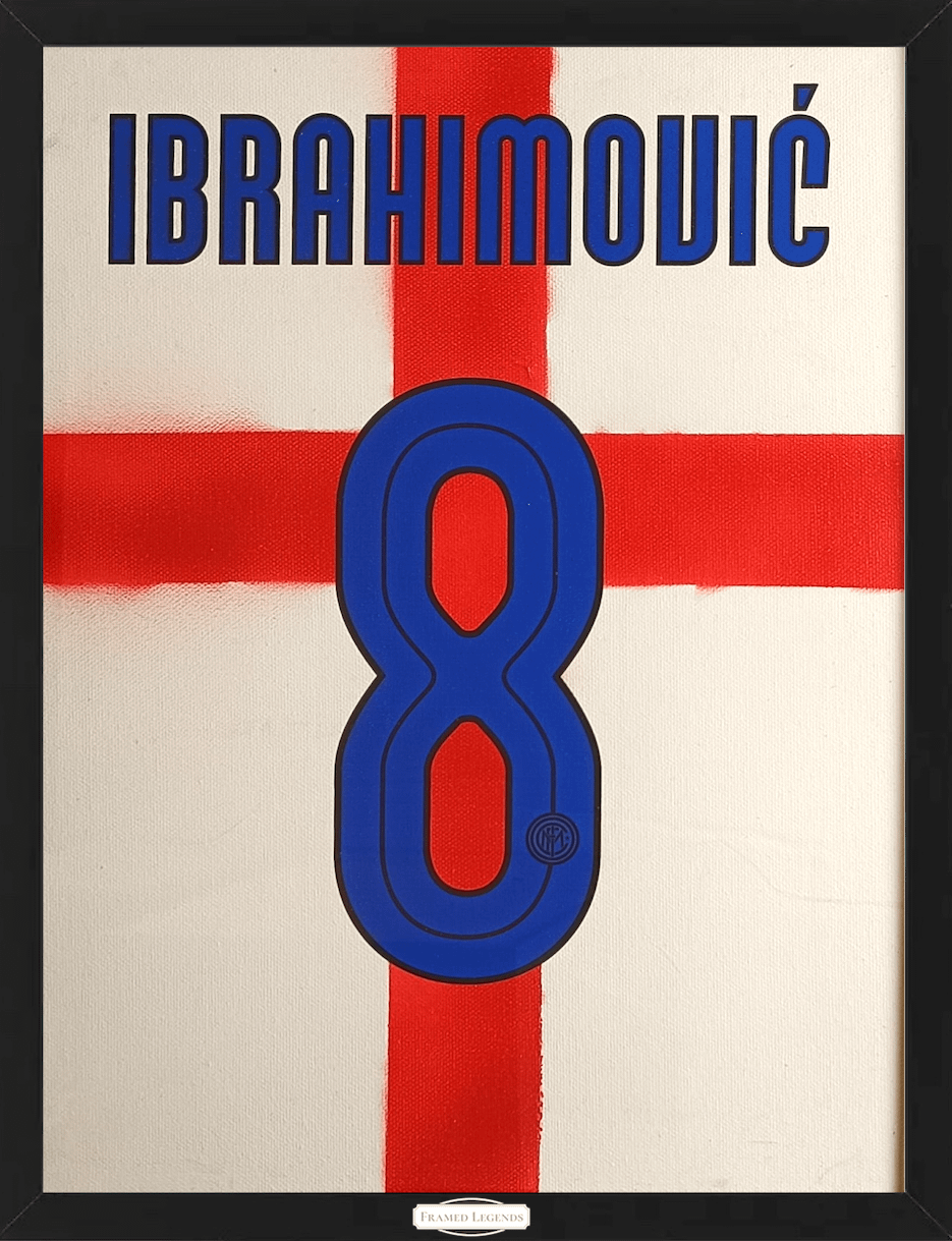 Artwork Inter Football Theme Zlatan Ibrahimović Limited Edition