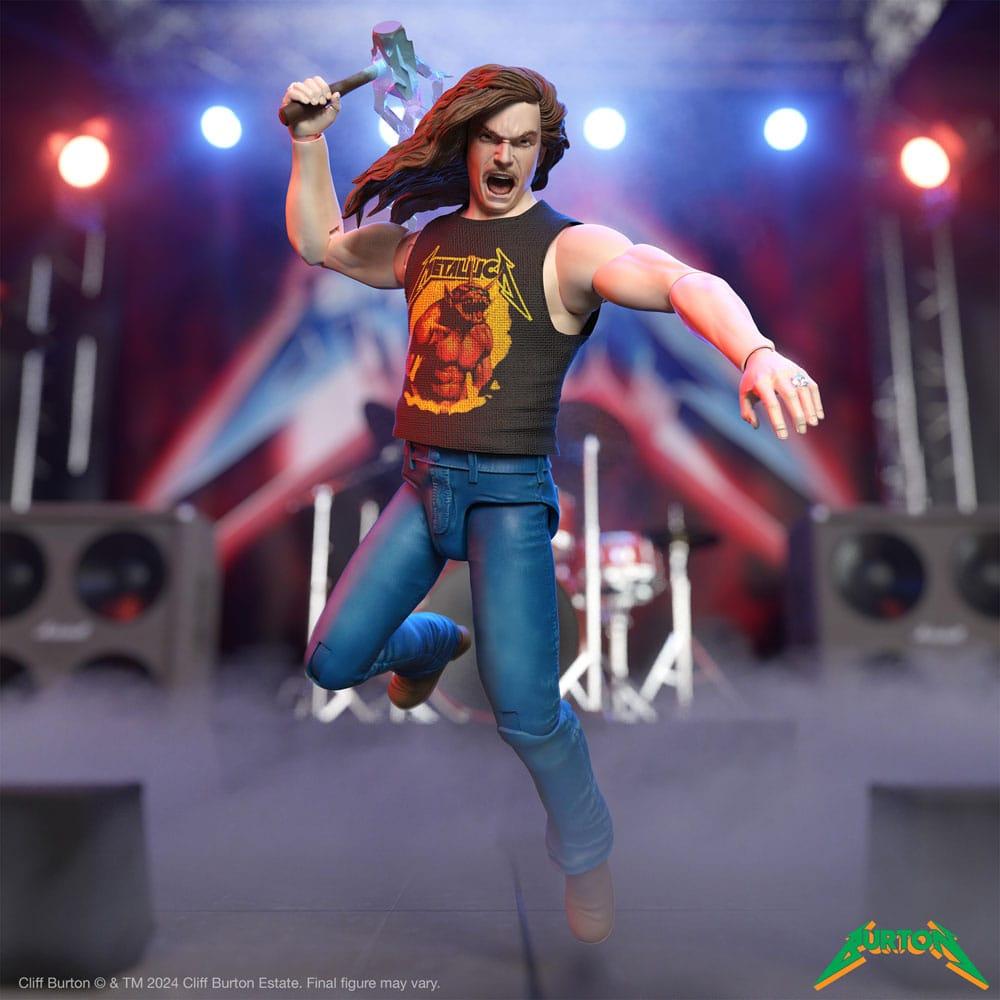 Super7 CLIFF BURTON Ultimates METALLICA Wave 2 ACTION FIGURE