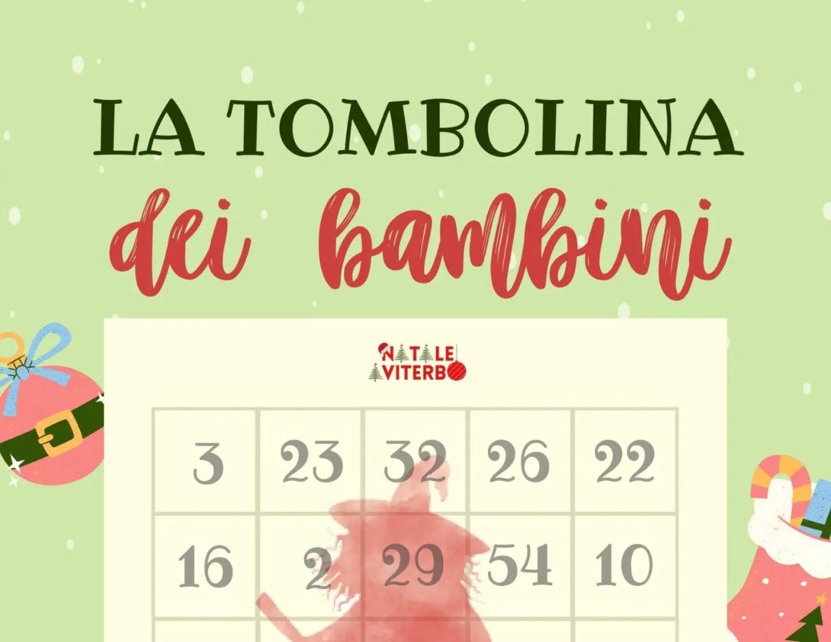 tombolina dei bambini natale a viterbo