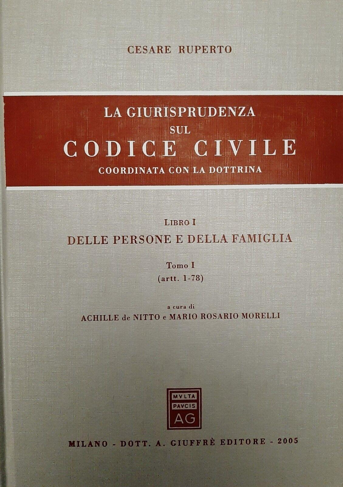 La Giurisprudenza sul Codice Civile Cesare Ruperto