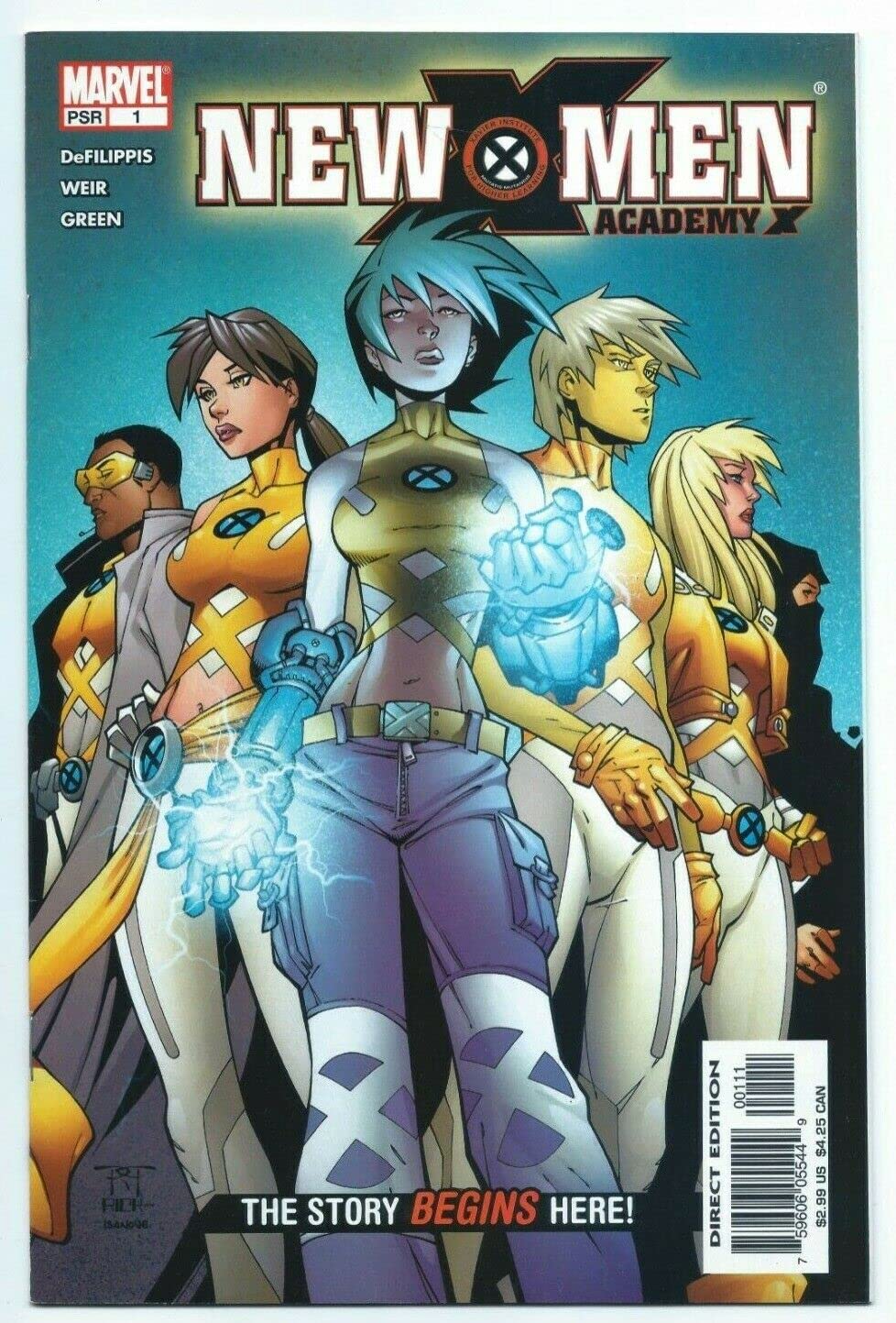 NEW X-MEN. ACADEMY X #1#2#3#4#5#6 - MARVEL COMICS (2004)