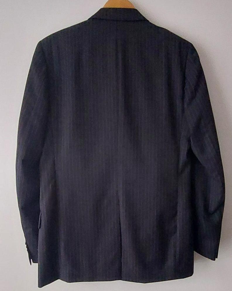 Vestito Gessato Nero Uomo - cod. 17