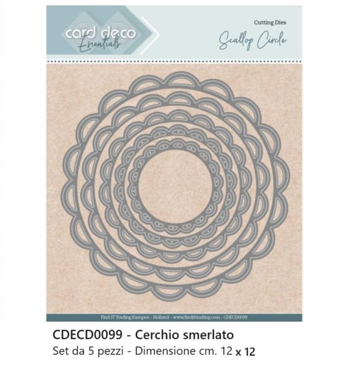Fustelle geometriche - CDECD0099 Cerchio smerlato