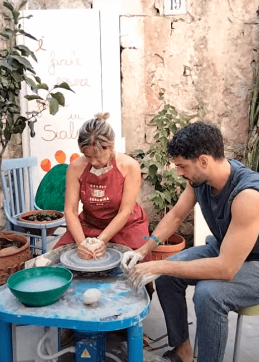 Modica - workshop di ceramica in boutique hotel