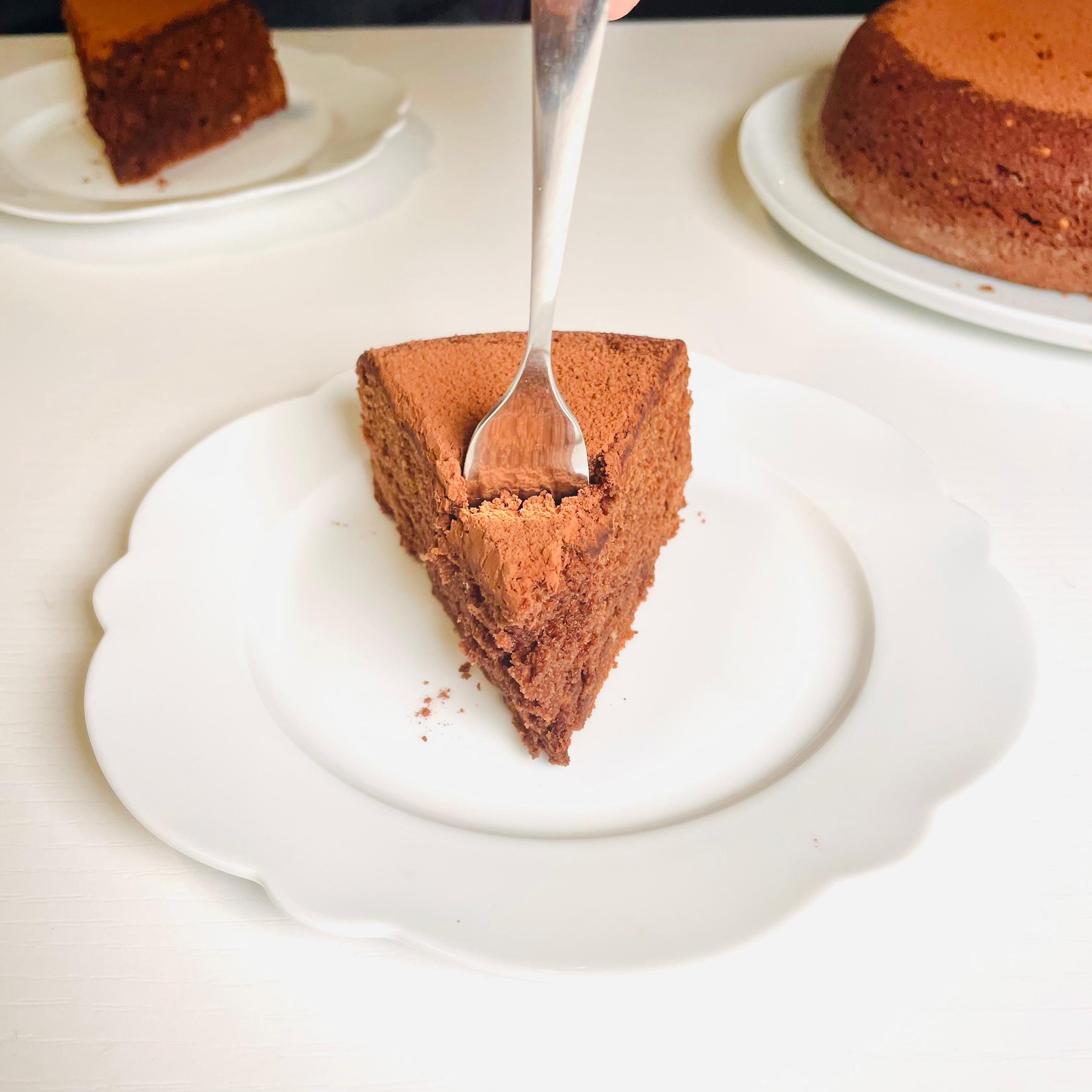 Torta al cioccolato e burro di arachidi