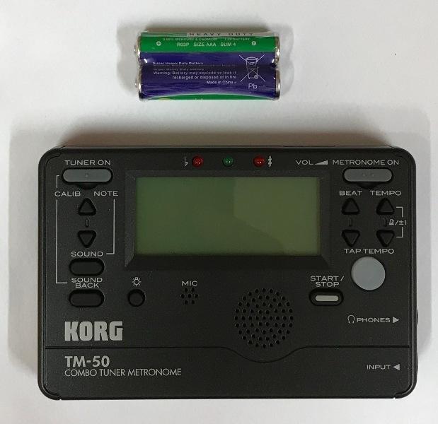KORG - Metronomo/Intonatore - Mod TM-50BK