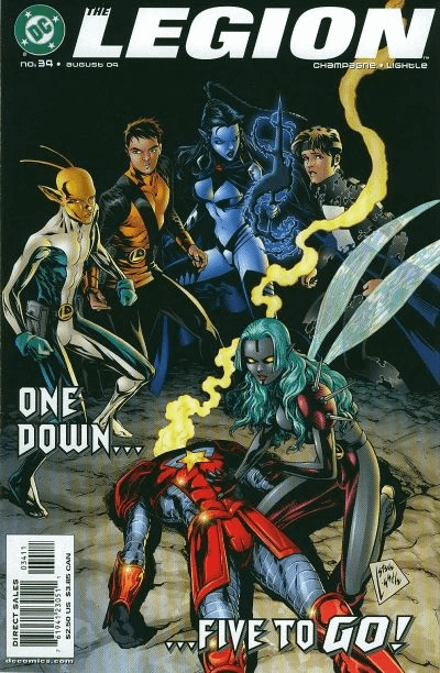 THE LEGION #31#32#33#34 - DC COMICS (2004)