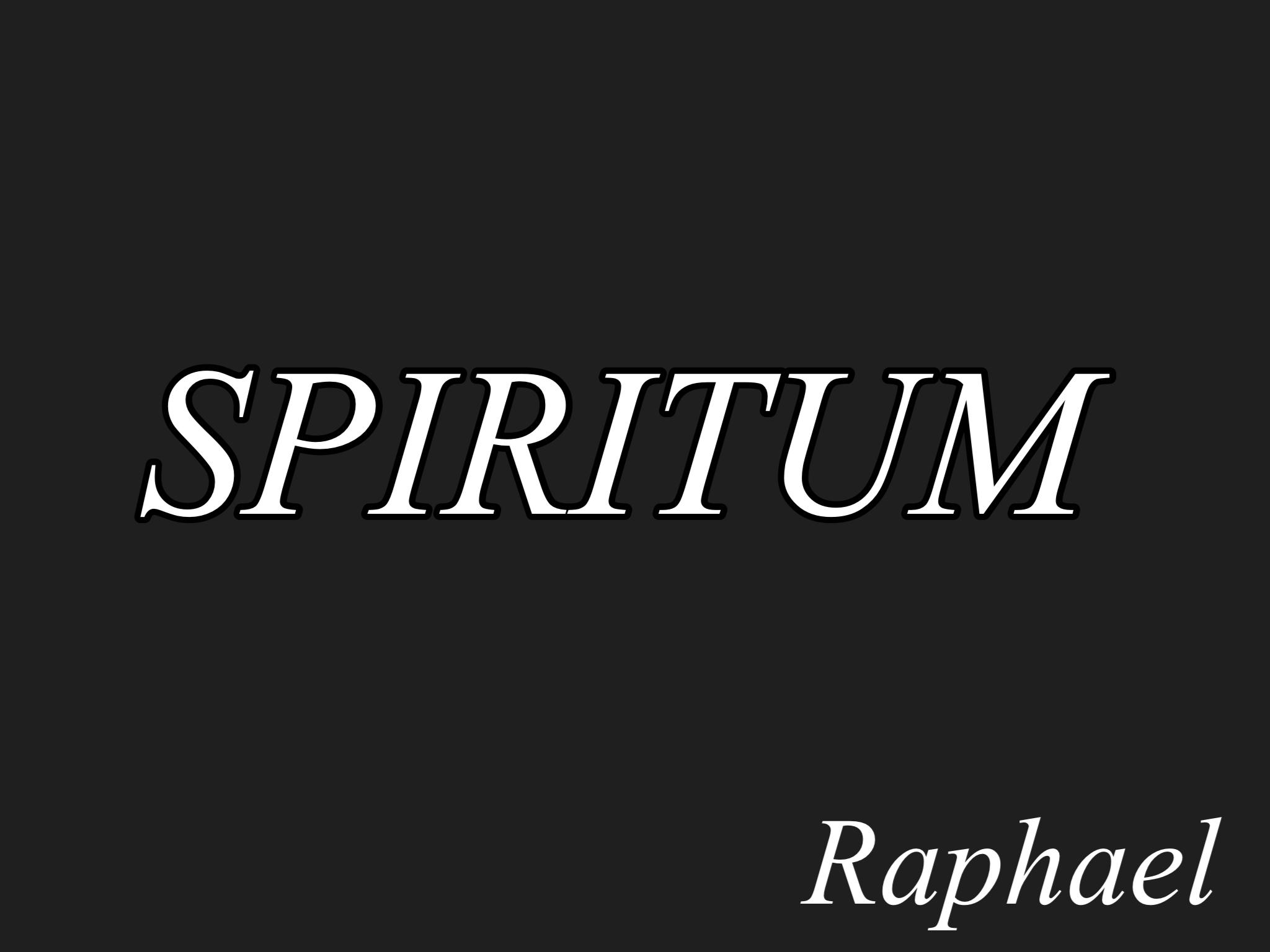 SPIRITUM RAPHAEL ESSENZA