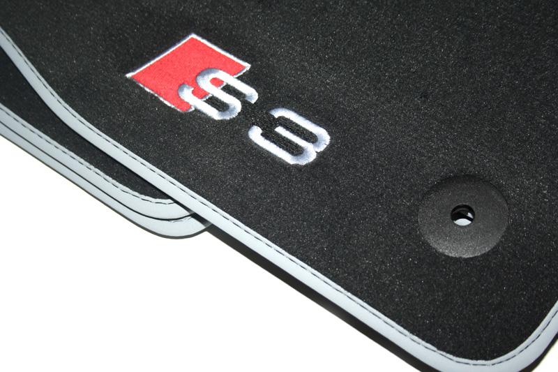 Set tappetini in tessuto premium originali Audi S3 8V/Sportback (2013 - 2019)