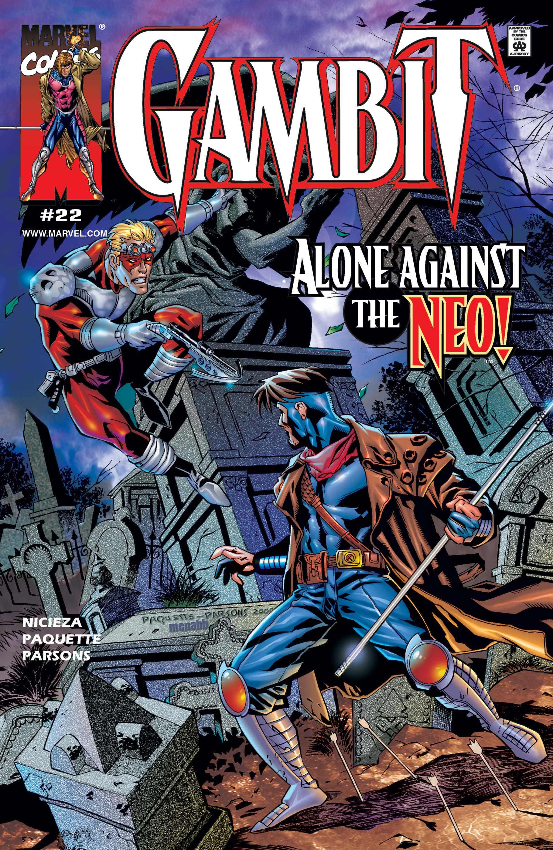 GAMBIT #22#23#24#25 - MARVEL COMICS (2001)