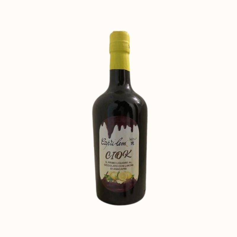 CIOK Chocolate Liquor with lemons from Anacapri