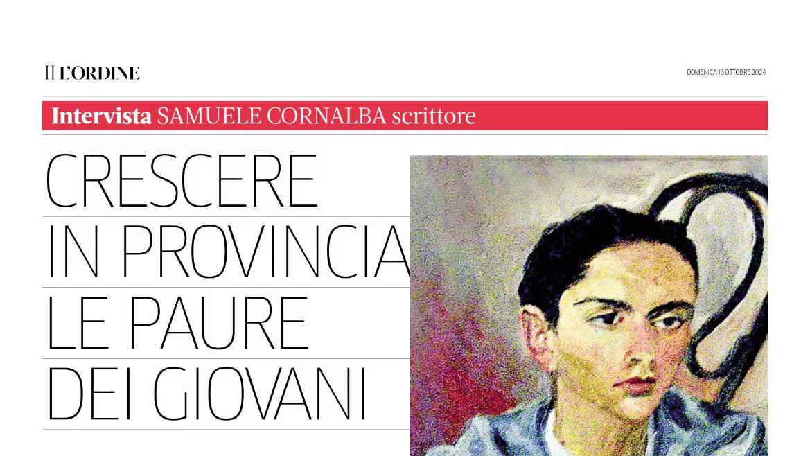 Crescere in provincia, le paure dei giovani - Intervista a Samuele Cornalba